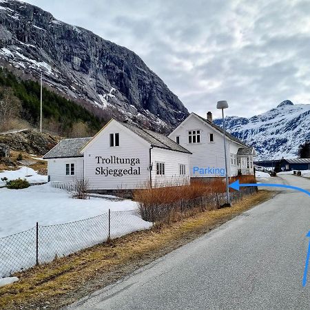 Vila Trolltunga Skjeggedal Exteriér fotografie